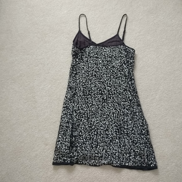 Forever 21 silver sequin mini dress - Picture 2 of 4